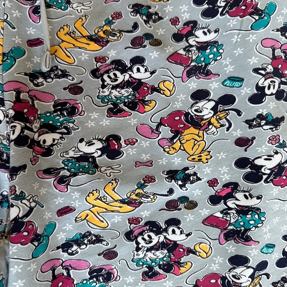VERA BRADLEY DISNEY BANDED JOGGER PAJAMA PANTS:NWT MICKEY MOUSE FAMILY FUN (M) - Picture 8 of 12